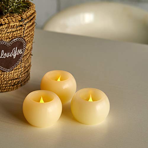 Classic Real Wax Round Tea Light