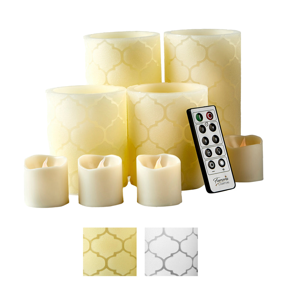 Nordic Real Wax LED Candles