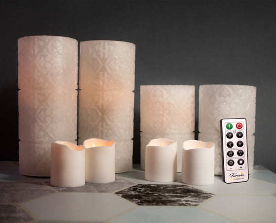 Rome Real Wax LED Candles