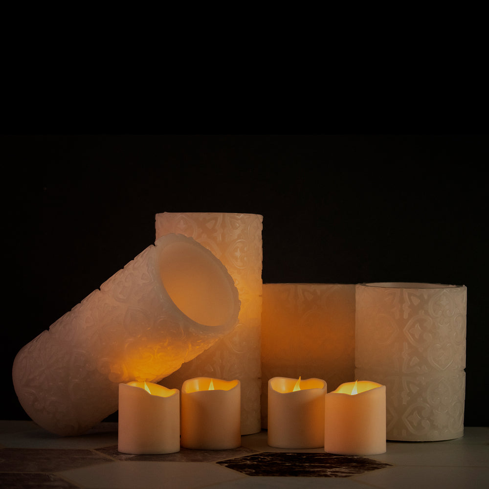 
                      
                        Rome Real Wax LED Candles
                      
                    