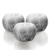 Glitter Real Wax Round Tea Light