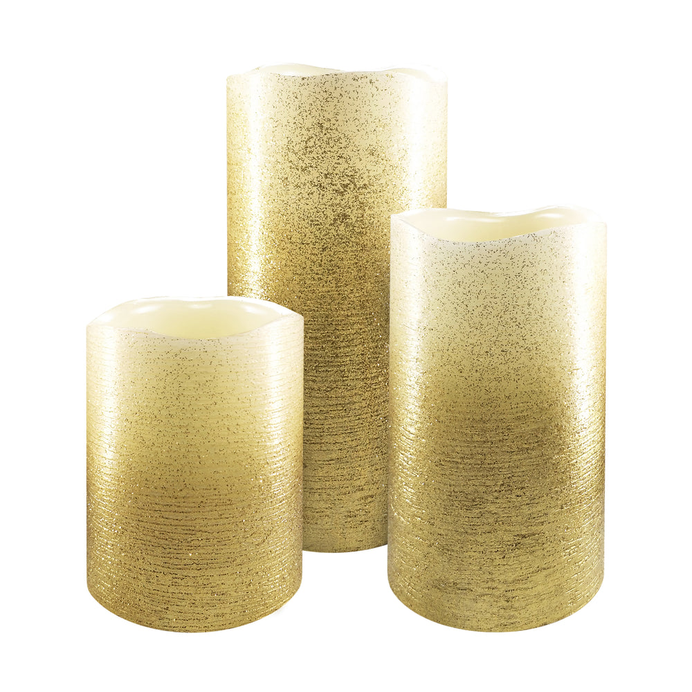 
                      
                        Sparkly Real Wax LED Candles, 3 Pack
                      
                    