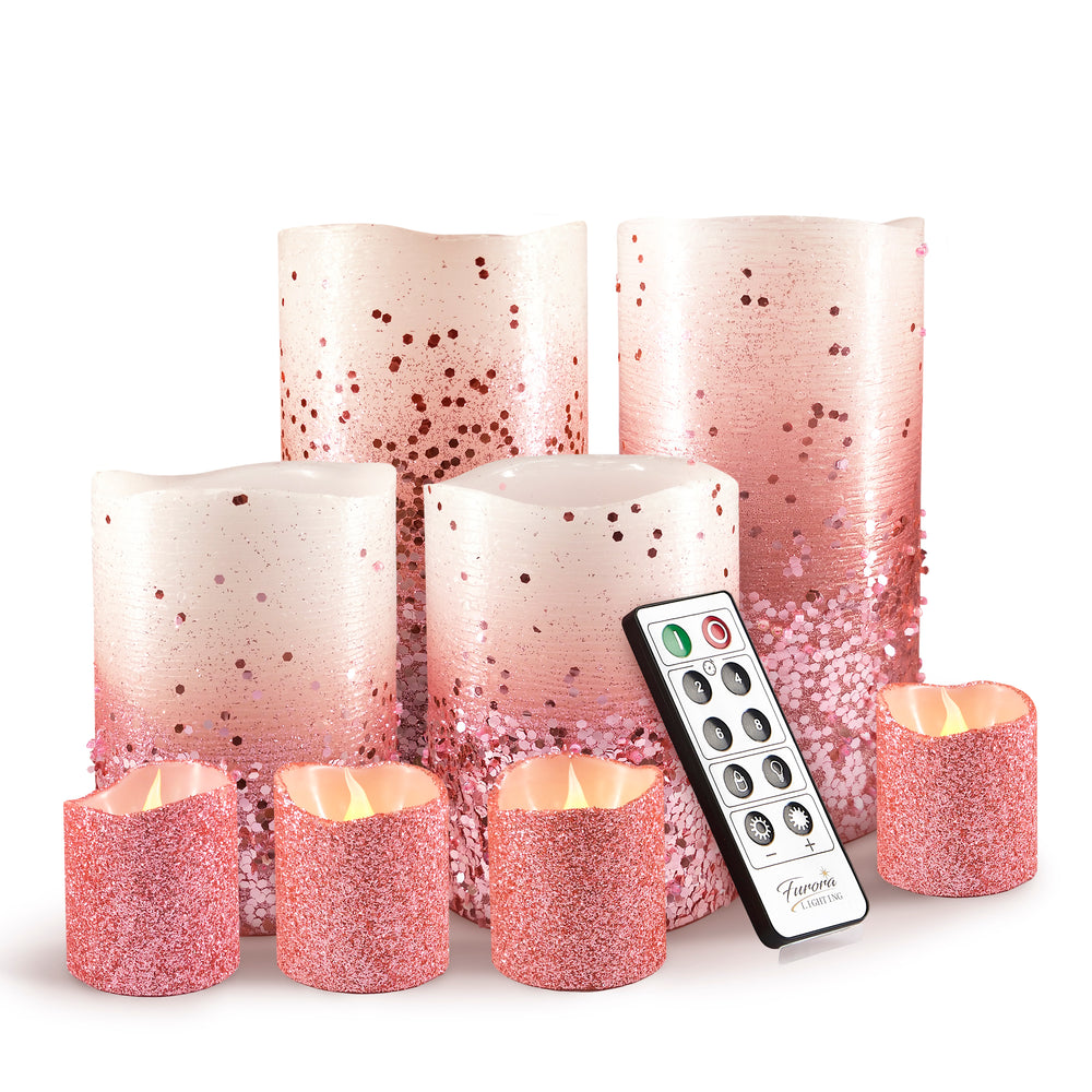 
                      
                        Glittery Real Wax LED Candles
                      
                    