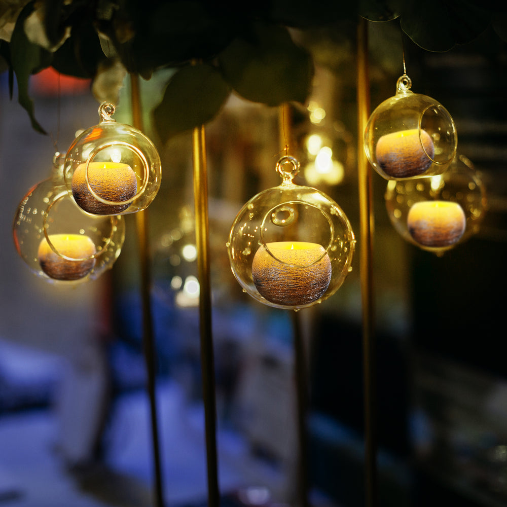 
                      
                        Glitter Real Wax Round Tea Light
                      
                    