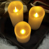 Classic Real Wax LED Candles, 3 Pack