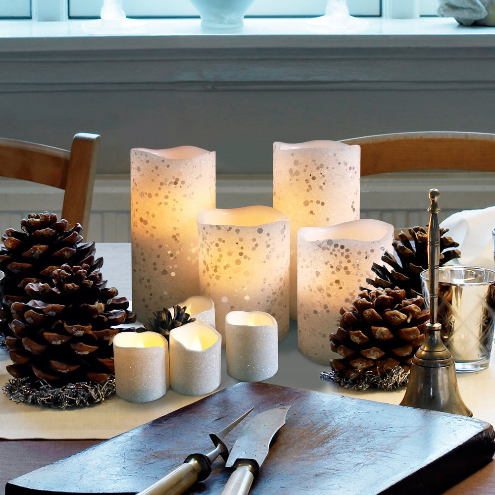 
                      
                        Glittery Real Wax LED Candles
                      
                    