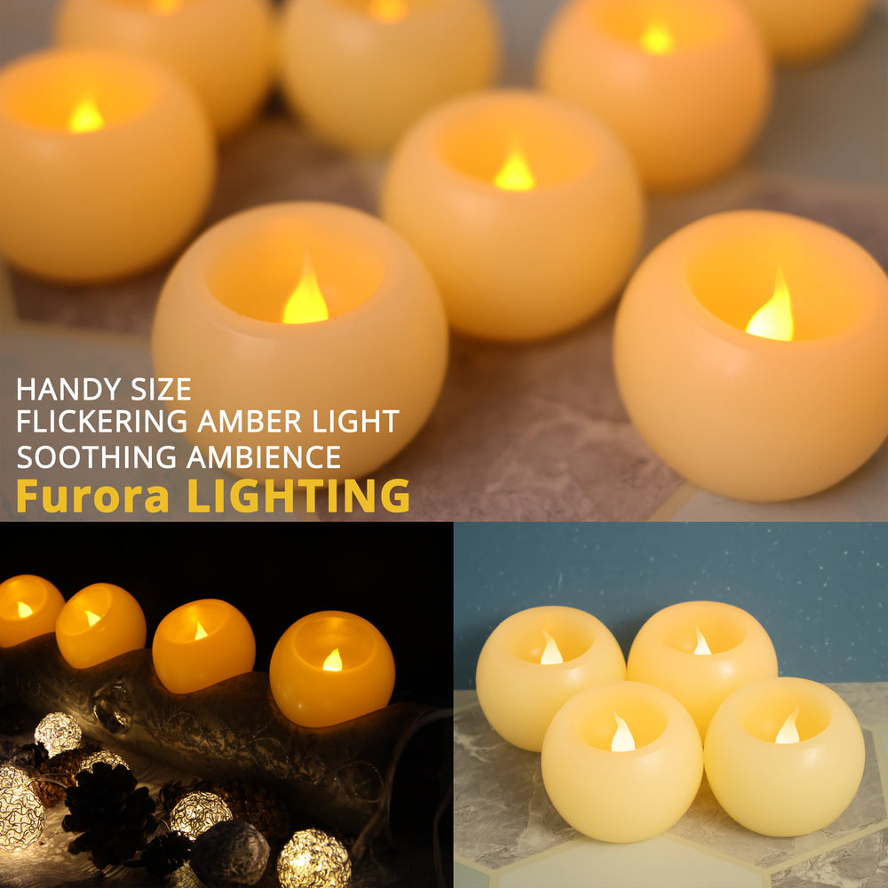 
                      
                        Classic Real Wax Round Tea Light
                      
                    