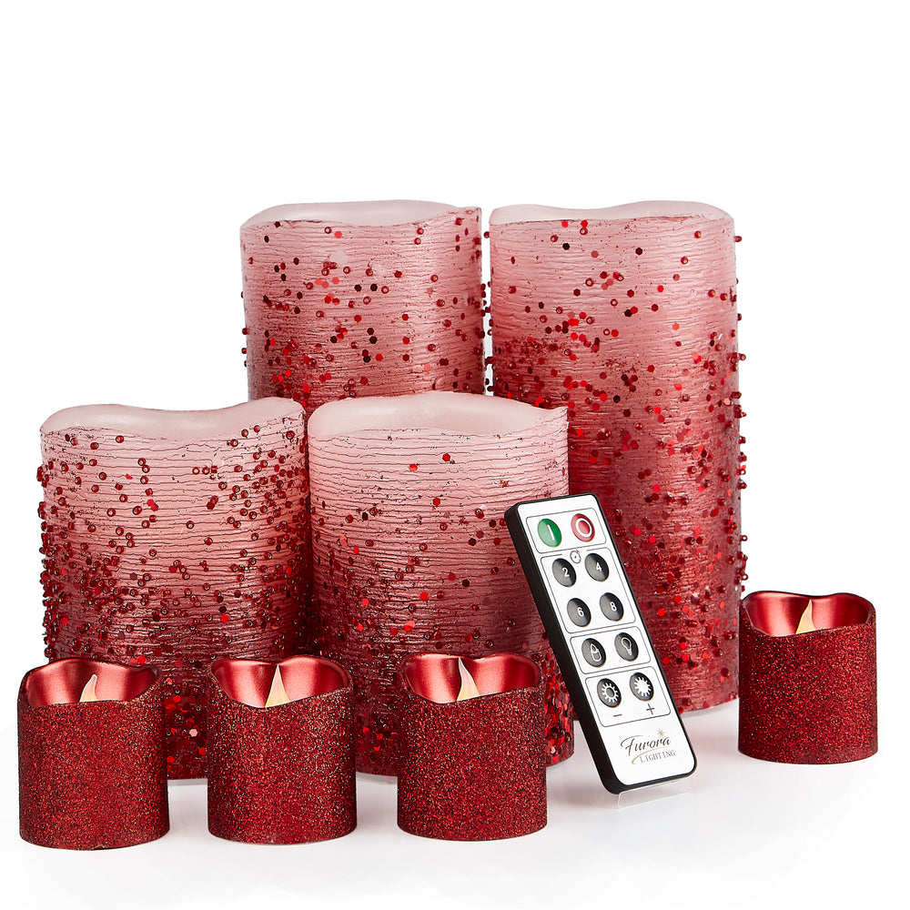 
                      
                        Glittery Real Wax LED Candles
                      
                    