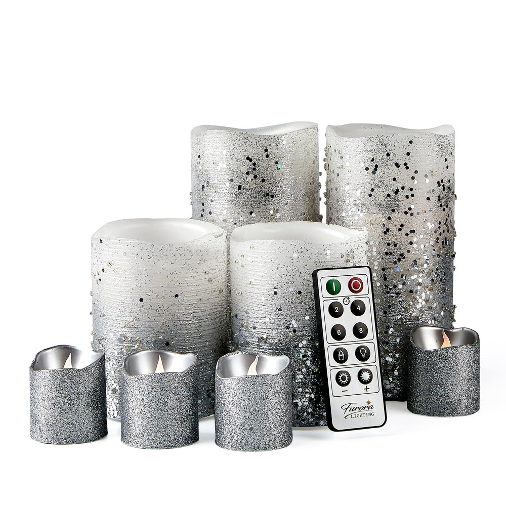 
                      
                        Glittery Real Wax LED Candles
                      
                    