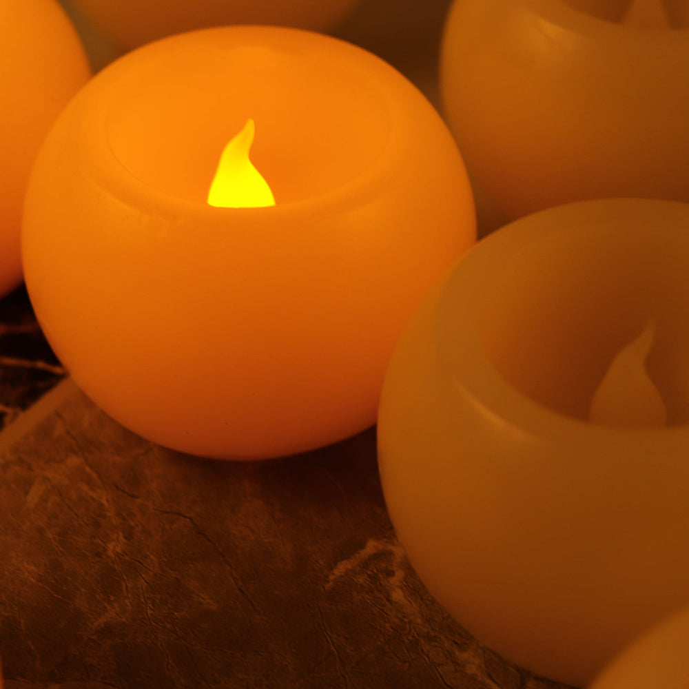 
                      
                        Classic Real Wax Round Tea Light
                      
                    
